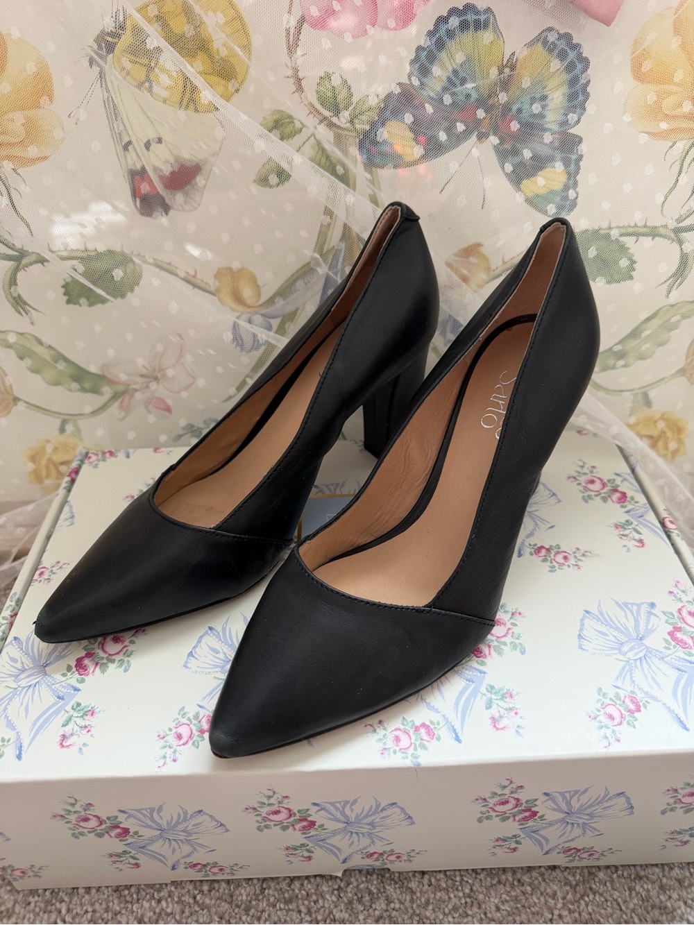 Franco Sarto Leather Heels